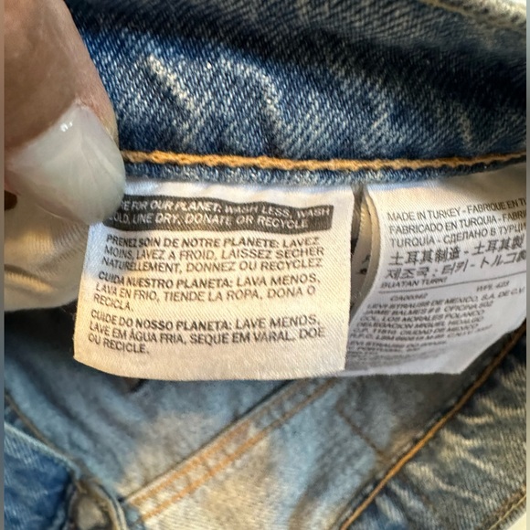 LEVIS 512 RED TAB BLUE DENIM JEANS - Picture 8 of 12